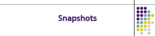 Snapshots